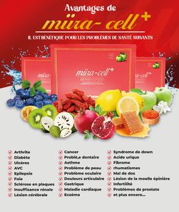 Ingrédients de miira-cell+