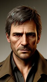 Portrait illustratif du personnage d'Antoine le frère de Louis dans la pièce de théâtre Juste la fin du monde de Jean-Luc Largace