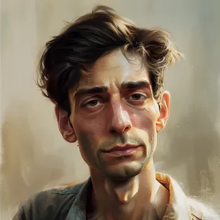 Portrait illustratif du personnage de Louis dans la pièce de théâtre Juste la fin du monde de Jean-Luc Largace