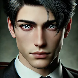 Portrait illustratif du personnage de Levi Ivanovitch dans le roman l'as de c&oelig;ur de Morgan Moncomble