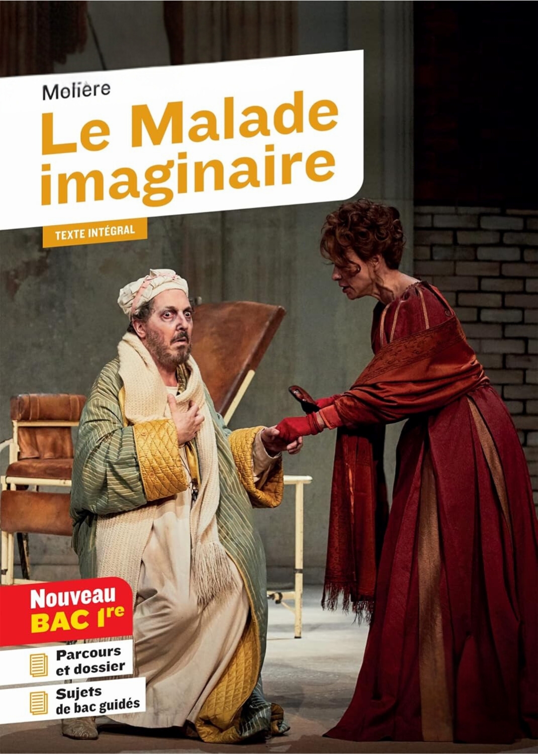Image de couverture du livre le malade imaginaire de Molière